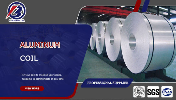 Superficie superior de bobina de aluminio de 1500 mm para el servicio de procesamiento de temperatura y flexión O H112