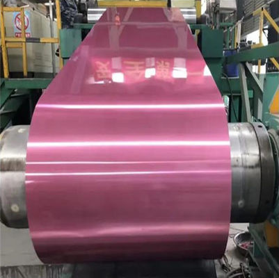 1100.1060.3004.3003 Rollas de aluminio de color ral espesor más delgado 0,27 mm Tolerancia de revestimiento de color ± 1% Serie 3004.3003