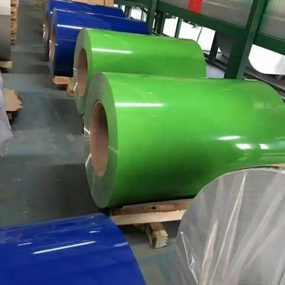 1100.1060.3004.3003 Rollas de aluminio de color ral espesor más delgado 0,27 mm Tolerancia de revestimiento de color ± 1% Serie 3004.3003