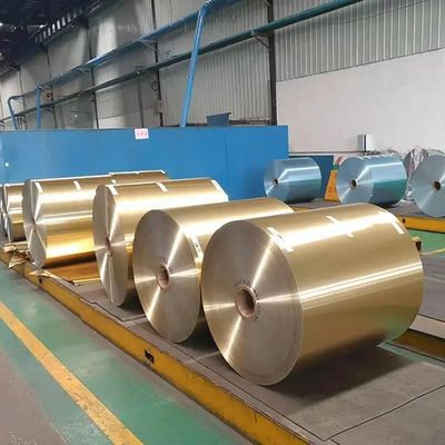 Shandong 3003 3105 5052 5152 Colour Aluminium Coil Introducción del producto con rollo de aleación de aluminio a temperatura O-H112