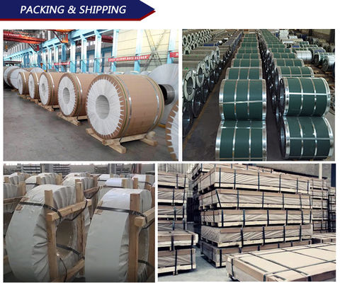 Grado 1000 2000 3000 5000 6000 7000 Serie bobina de aleación de aluminio 1050 1060 3033 5052 1250 mm personalizado para el corte