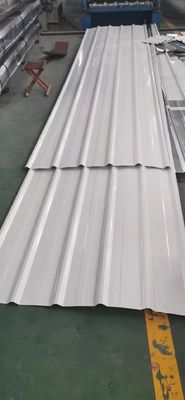 Hojas de corte personalizadas de color profesional recubiertas de cubierta corrugada Hojas de acero galvanizadas Tipo regular de espanguilla