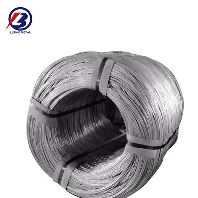 Cinturón de alambre de resorte de acero inoxidable de alta resistencia tirado en frío para colchones Contenido de Si % ≤0,5 Largura según se requiera
