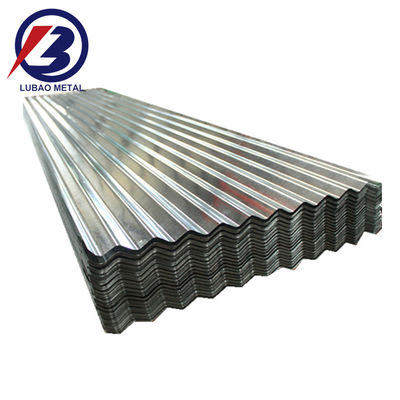 Las hojas de techo de zinc galvanizado galvanizado de anchura 665-1100 mm recubrimiento de zinc 20-275 g/m2 para de Prime