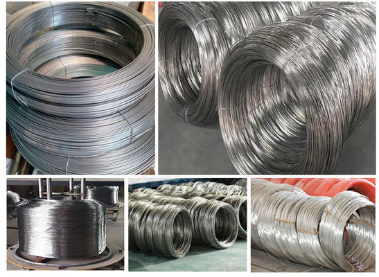 Las barras de alambre de acero inoxidable de acabado brillante 304 304L 316 316L personalizadas con alta resistencia a la tracción 1570 N/MM2 y contenido de C 0.08