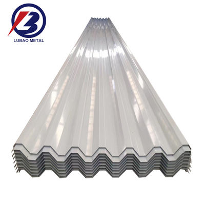 Técnica laminado en caliente Dx51d Dx52D Dx53D 0.12-6mm 30-275g Galvalume prepintado Ppgi tejas de techo placa de acero corrugado con 1