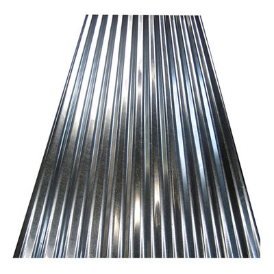 Hoja de techo de metal de hoja galvanizada/Hoja de techo corrugada/Hoja de techo de zinc de 665-1100 mm de ancho Tecnología laminada en caliente