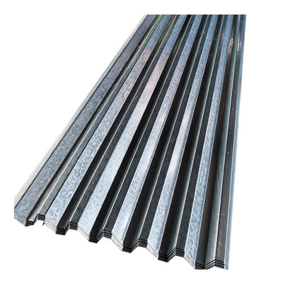 Hoja de techo de metal de hoja galvanizada/Hoja de techo corrugada/Hoja de techo de zinc de 665-1100 mm de ancho Tecnología laminada en caliente