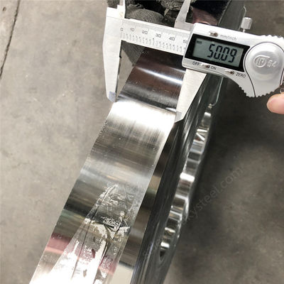 Tubo de fluido de 1,5 mm de espesor espejo pulido bobina de acero inoxidable 201 para decoración final y facturación por peso teórico