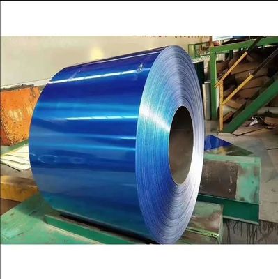 Saldado procesamiento de placas bobina de acero galvalume bobina PPGL AZ150 Aluminio recubrimiento de zinc