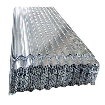 Hoja de techo de acero ondulado de hierro galvanizado revestido de zinc para techos de metal curvos