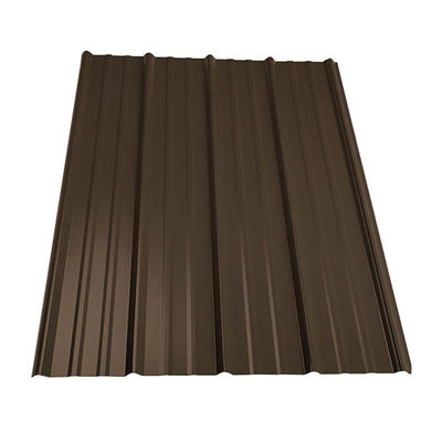 Hoja de techo de paneles metálicos recubiertos de zinc de buen color para la industria de la construcción Full Hard Ral Color Ppgl Placas de techo de tejas