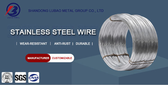 Cables de acero inoxidable 304 304L 316 316L de cualquier tamaño con tolerancia de ± 1% Grado 200 Serie
