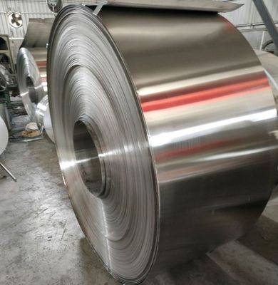 6.4M longitud 201 202 304 316 316L 310S 309S bobina de acero inoxidable laminada en frío para diversas necesidades industriales