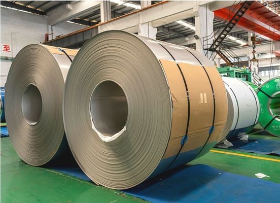 6.4M longitud 201 202 304 316 316L 310S 309S bobina de acero inoxidable laminada en frío para diversas necesidades industriales