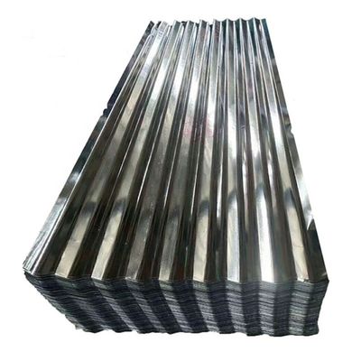 Tecnología Largura laminada en frío 665-1100mm Hoja de acero galvanizado en caliente 22 26 28 Gauge Hoja de techo de acero corrugado