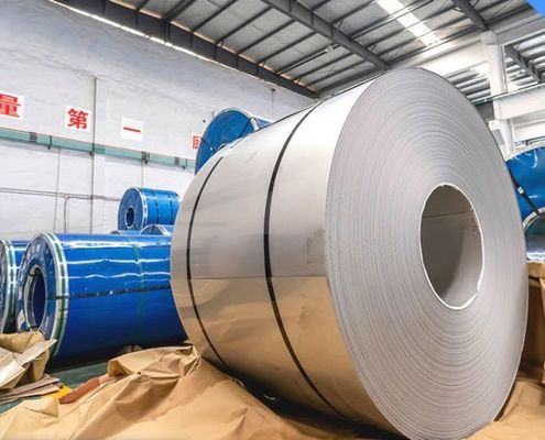 430 BA Finalización de la bobina de acero inoxidable para el corte de soldadura laminada en frío 201 J1 J2 J3 304L 316L tira sin procesamiento de aceite