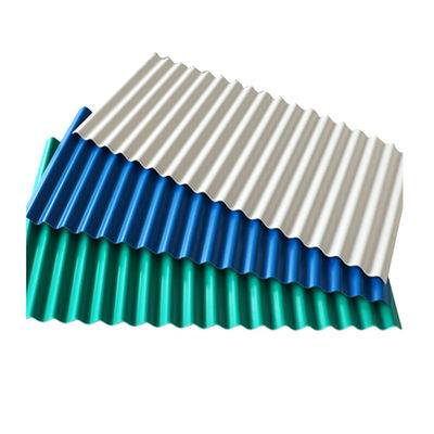 Logística Industrial Transporte SGCC/SPCC/DX51D Hoja de techo corrugada galvanizada pre-pintada a un precio asequible