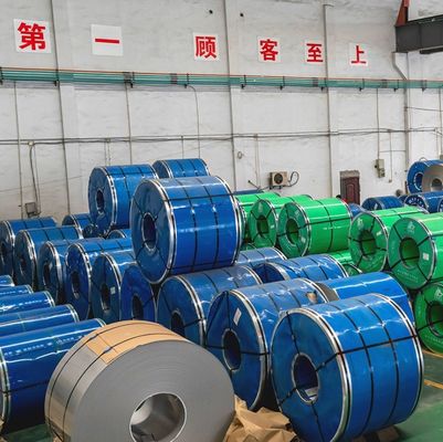 430 BA Finalización de la bobina de acero inoxidable para el corte de soldadura laminada en frío 201 J1 J2 J3 304L 316L tira sin procesamiento de aceite