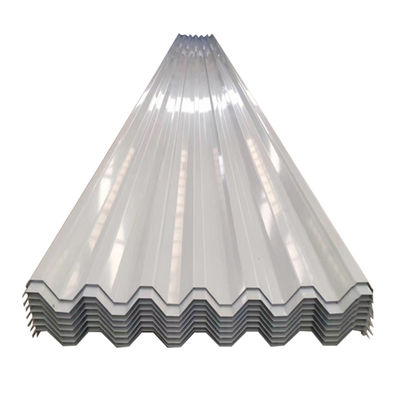 Hoja de techo de acero galvanizado de alta dureza GI PPGI PPGL 0,4 mm espesor 1000 mm anchura colorida placa corrugada para soldadura