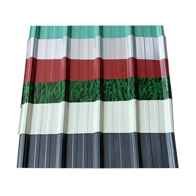 Técnica de azulejos ondulados garantizado 9002 9006 Plata de techo de acero corrugado de color con laminado en frío laminado en caliente y garantizado