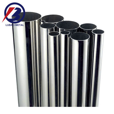 201 202 304 316 316l Tubo de acero inoxidable con opciones de superficie BA/2B/NO.1/NO.3/NO.4/8K/HL/2D/1D