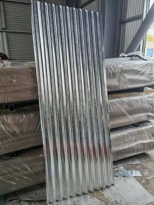Hoja de techo de metal corrugado de 1,2 mm, 1,4 mm y 1,6 mm de zinc galvanizado para soluciones de techado y construcción