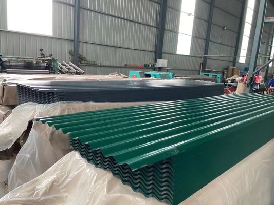 Plancha de acero galvanizado pre-pintada revestida con SGCC PPGI para el servicio de flexión de la construcción