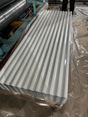 Plancha de acero galvanizado pre-pintada revestida con SGCC PPGI para el servicio de flexión de la construcción