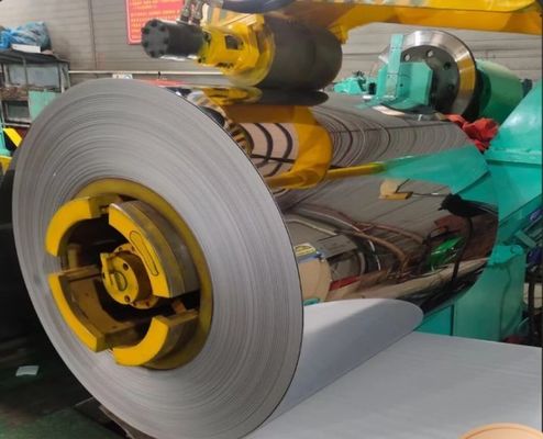 301 304 316 410 BA 2B NO1 bobina de acero inoxidable laminada en frío bobina de acero inoxidable con servicio de procesamiento y anchura 1000-1500 mm