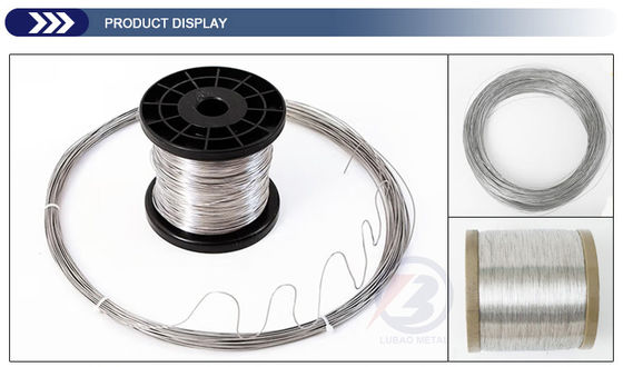 Accesible 304 304L 316 416 alambre de acero inoxidable de 2 mm con acabado brillante y ancho de alambre personalizado 0,05-20 mm
