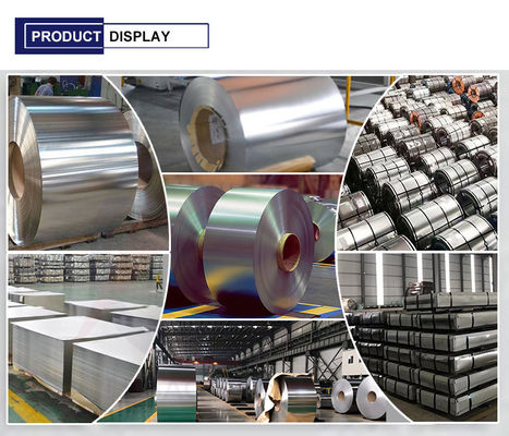 Placas de estaño de espesor de 300-1050 mm para la fabricación de productos alimenticios