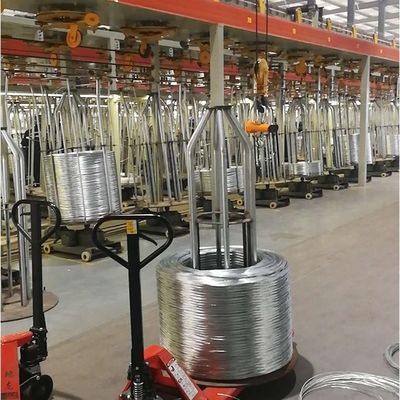 1 mm 1.5 mm 3 mm de diámetro alambre galvanizado personalizado con 19 alambre protección de hebras y protección de la superficie de acero recubierto de zinc