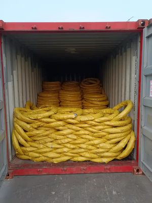 JIS estándar 2 mm Diámetro 500MPa Resistencia a la tracción Precisión de alambre galvanizado para soldadura en envases compactos