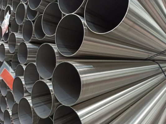 Línea de soldadura de ERW 301 304 316 410 BA 2B 8K Tubo de acero inoxidable para tubos ovalados Tamaño 10x20-110-120mm a un precio asequible