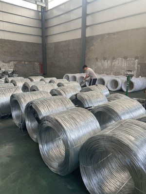 Construcción de alambre de acero galvanizado de 2,5 mm con tolerancia ± 1% y Prime
