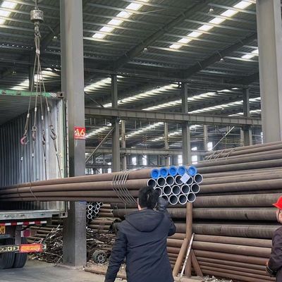 1 mm-20 mm de espesor ASTM A106/A53/A192 Gr. B ERW Tubos y tuberías de acero sin costuras para el transporte de aguas residuales de petróleo y gas