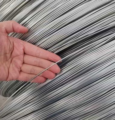 Materiales de construcción Galvanizado Zinc GI alambre con acabado brillante de 4,0 mm de espesor y alta resistencia