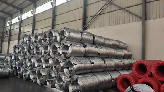 Materiales de construcción Galvanizado Zinc GI alambre con acabado brillante de 4,0 mm de espesor y alta resistencia