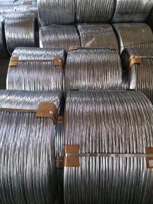 Materiales de construcción Galvanizado Zinc GI alambre con acabado brillante de 4,0 mm de espesor y alta resistencia
