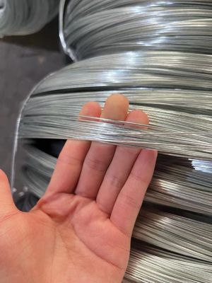 15 g de zinc recubrimiento de alambre de acero galvanizado en caliente La opción ideal para materiales de construcción