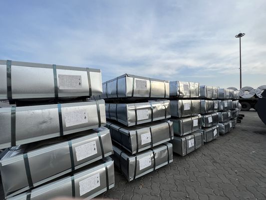 1200 mm longitud 3 mm 4 mm acero galvanizado por inmersión en caliente 270 g ASTM A653 G360 placa GI para cortar láminas y marcos estructurales