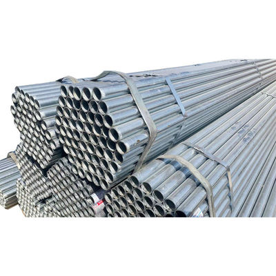 Tubo de acero pre-galvanizado Q235 Q345 personalizable con longitud de 6,4M y diámetro exterior de 26,9 310 mm