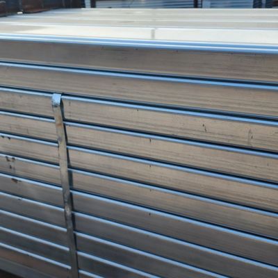 40x40x2.5 6061 6063 Tubos de acero galvanizados en caliente para uso industrial en la construcción
