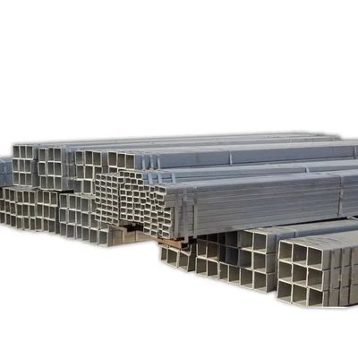 GB estándar ST37 tubo cuadrado hueco de 2,5 pulgadas tubo de acero galvanizado en caliente tubo cuadrado galvanizado para piezas mecánicas
