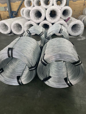 19 Protección del hilo de alambre alambre de acero galvanizado con norma GB Q195 Q235