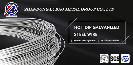 Accesible ASTM estándar de alambre de hierro galvanizado con alta resistencia a la tracción y la superficie de zinc galvanizado para su