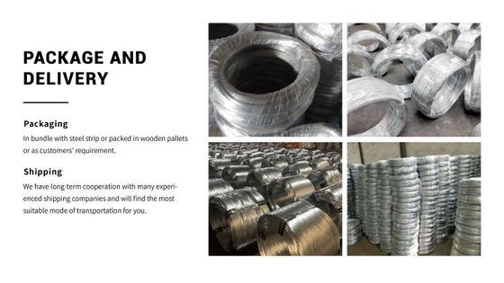 Artesanía AISI Alambre galvanizado de alto carbono 0,5 mm 1,0 mm 1,5 mm para proyectos de producción de artesanías