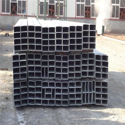 Tubo de acero galvanizado cuadrado de 3x3 pulgadas y sumergido en caliente, revestimiento de zinc de 0,5 mm, protección mejorada para la estructura de la construcción