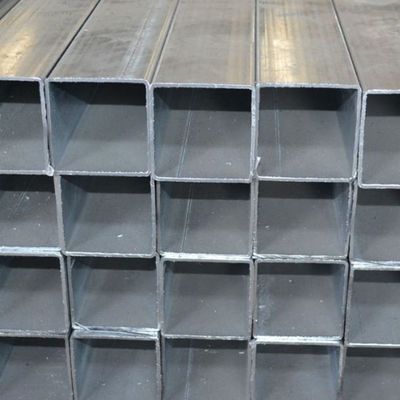 4x4 pulgadas de trabajo pesado pre-galvanizado cuadrados tuberías de acero grado de acero 0,7 mm capa de zinc para tubería de fluidos industriales